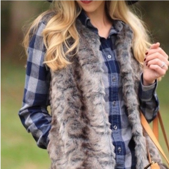 J. Crew Tops - J. CREW | Navy Buffalo Check Perfect Shirt